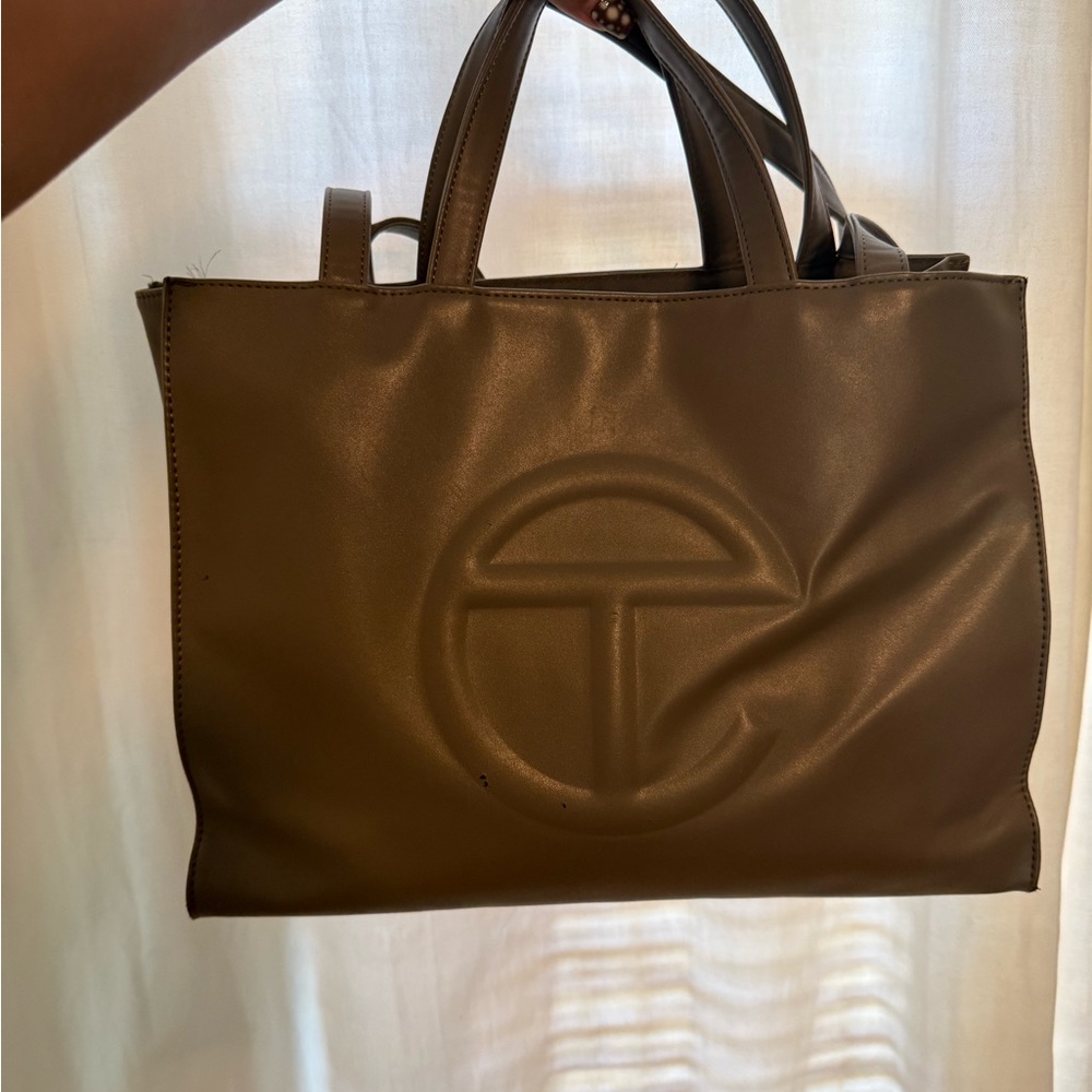 Telfar Grey Tote Bag